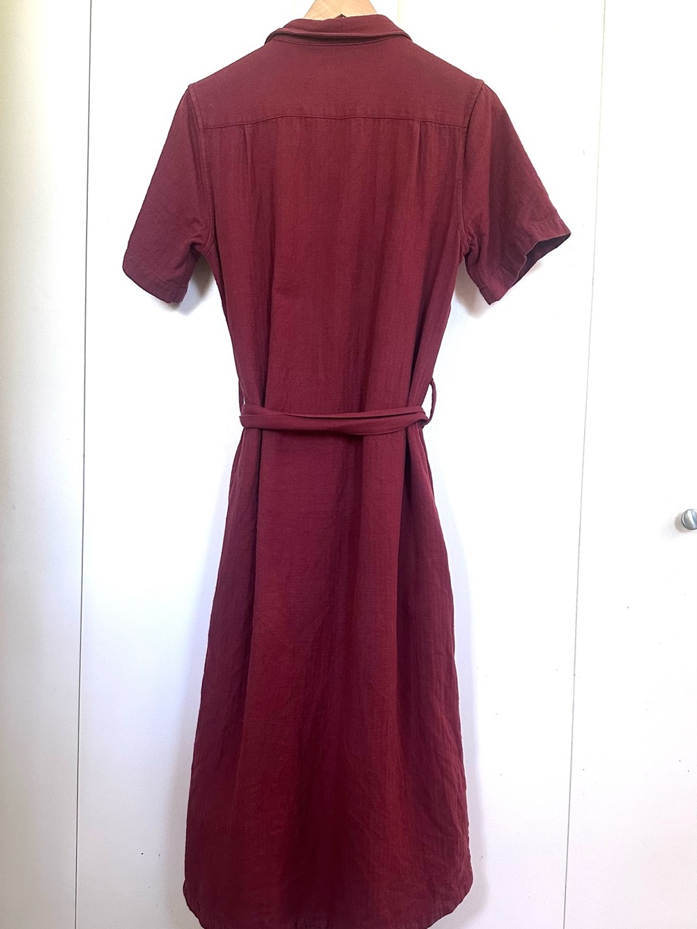 Bridge and Burn Amalia russet herringbone dress size S - Picture 3 of 6